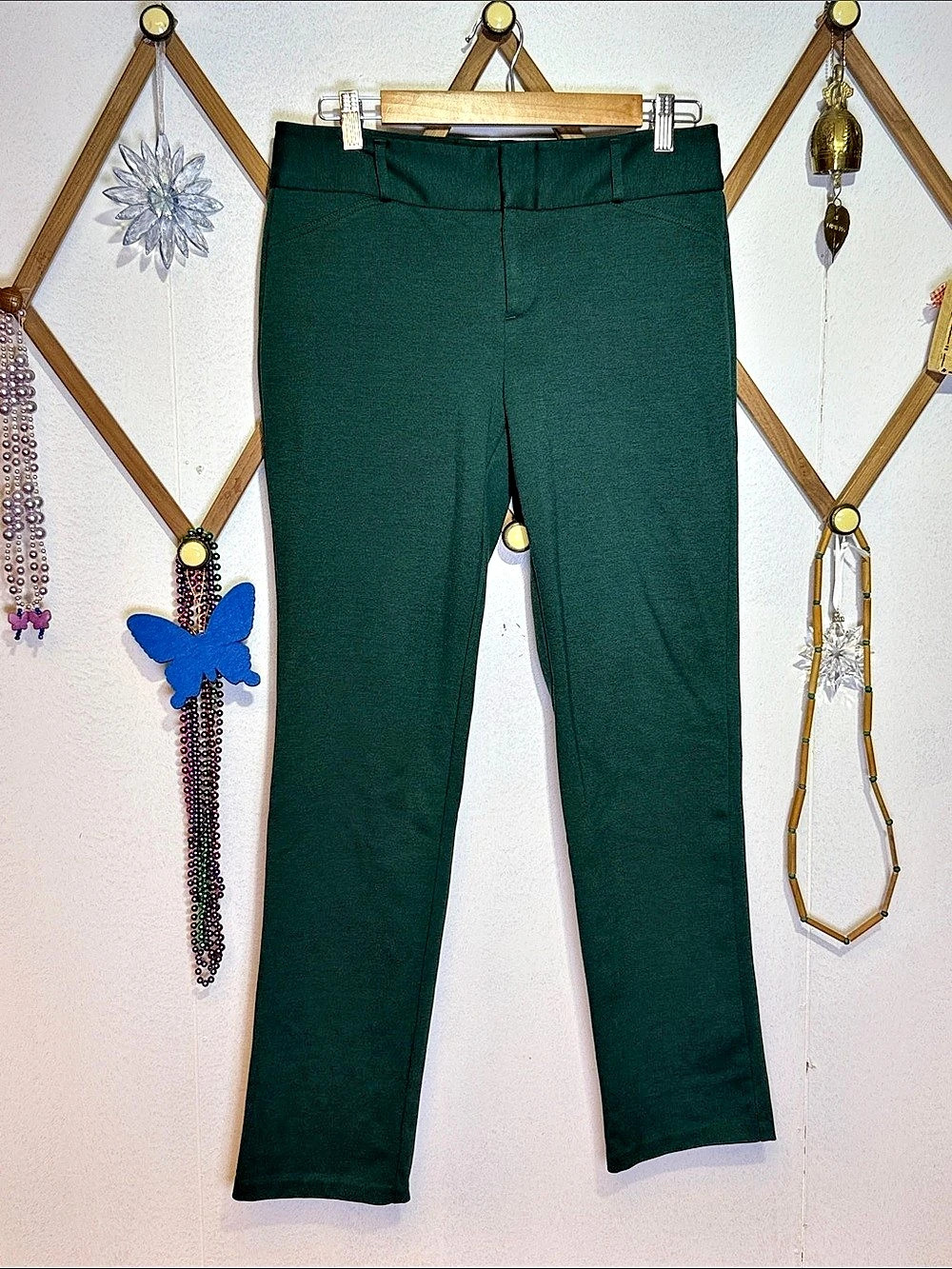 Michael Kors Skinny Pants in Green Size 1014